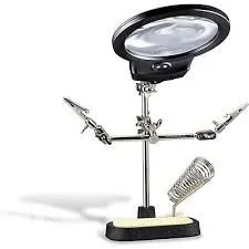 Miyako USA Helping Hand With Magnifer & LED