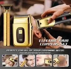 Rechargeable Shaver 3-in-1 Grooming Kit