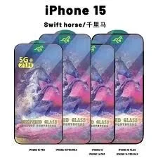 iPhone 15 Pro Max Swift Horse Tempered Glass