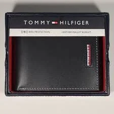Tommy Hilfiger Leather Wallet with RFID Protection (Gents)