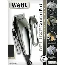 WAHL Delux Groom Pro Hair Cutting kit 79305-3608 (21 Pcs)