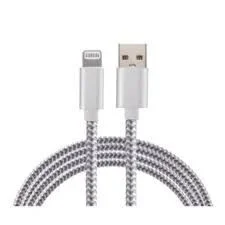 PowerXcel Rapid Charge Braided Nylon Lightning Cable 10ft