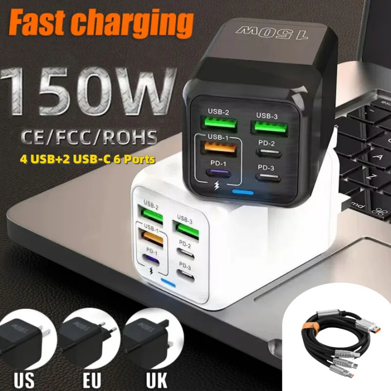 cn-11134207-7r98o-lzllpcyas0ab9a SAMSUNG Multi-Port Wall Adapter (150W) - Image 1