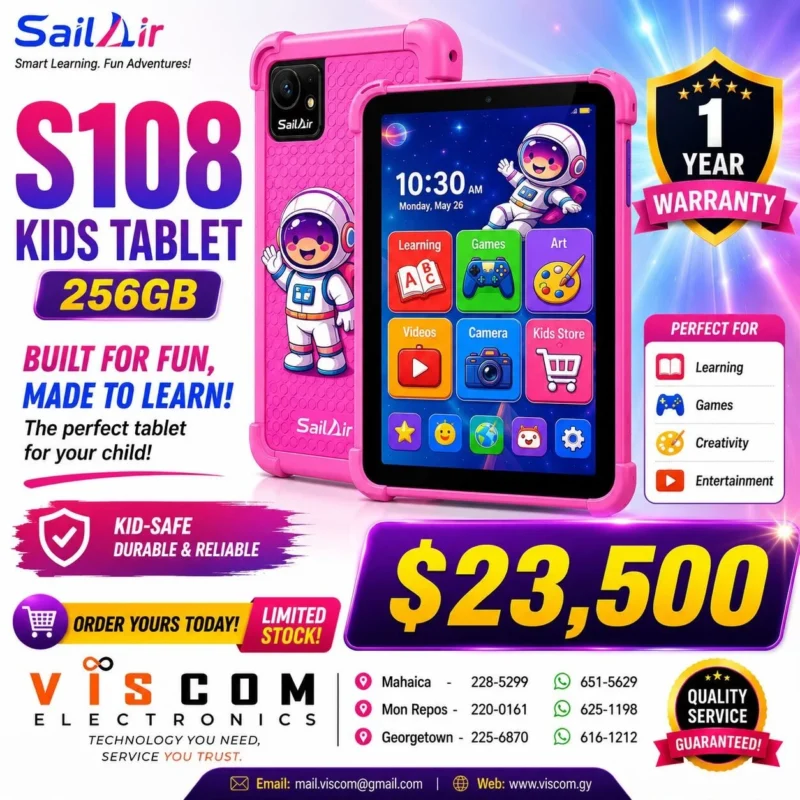S108 Kids Tablet 256GB