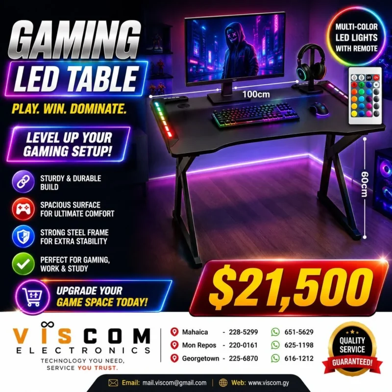 Gaming LED Table