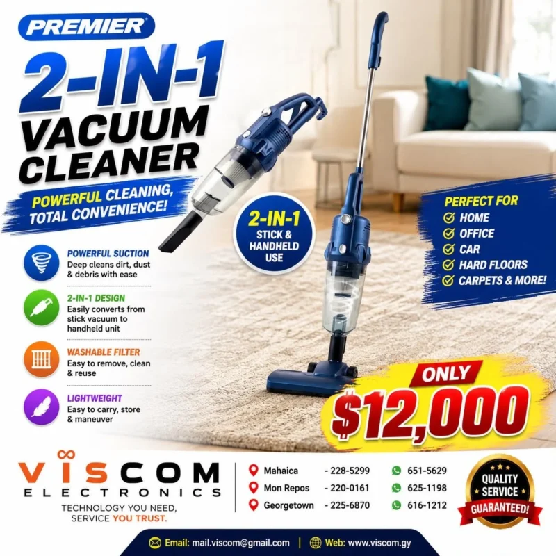 Premier 2-in-1 Vacuum Cleaner